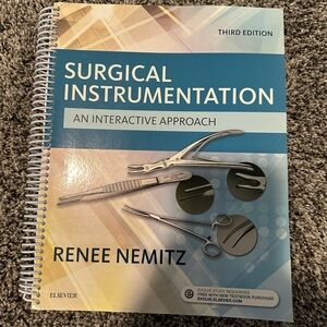 Surgical instrumentation, an interactive approach book